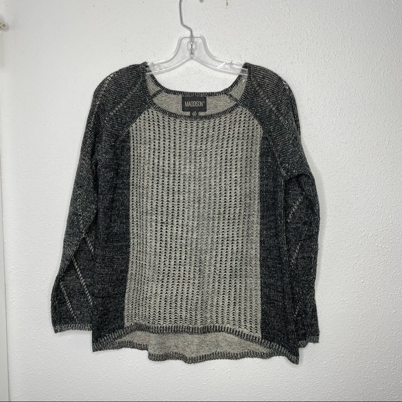 Maddison Soft Acrylic Loose Knit Sweater Top size L - Picture 2 of 12